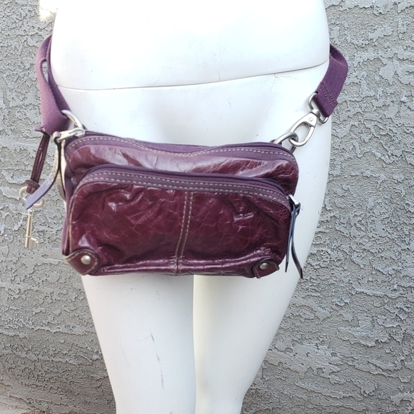 REAR Vintage Fossil long live Fanny‎ pack - Picture 1 of 13